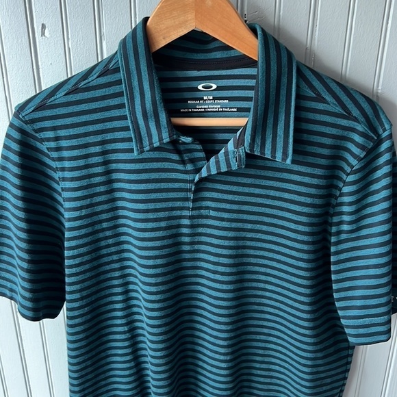 Oakley Men’s Premium Speed Striped Polo - Size Medium - Picture 6 of 11